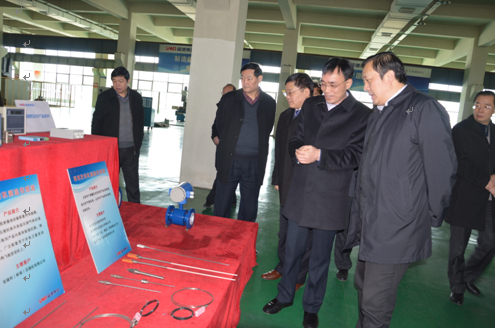 滁州市委常委、市紀委書記李玉平等一行來藍德集團考察調(diào)研